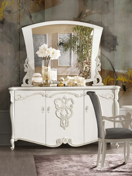 PUCCINI - Wooden highboard with doors by CASA +39 - view 3
